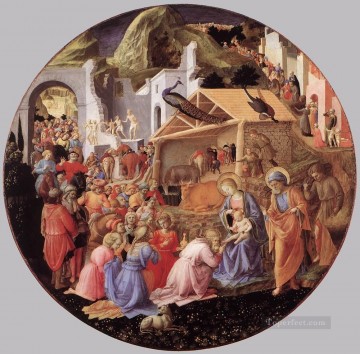 La Adoración De Los Reyes Magos Renacimiento Fra Angelico